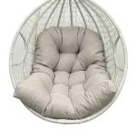 90x120cm Outdoor Wasserdicht Verdickt Weich Hängenden Korb Rattan Stuhl Kissen – Bild 7