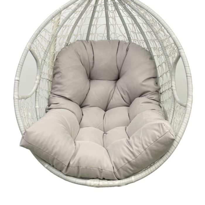 90x120cm Outdoor Wasserdicht Verdickt Weich Hängenden Korb Rattan Stuhl Kissen – Bild 7