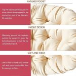 Multifunktionales rundes, verdicktes, weiches Hängematten-Wiegenkissen, 100x100cm, 110x110cm, 130x130cm – Bild 4