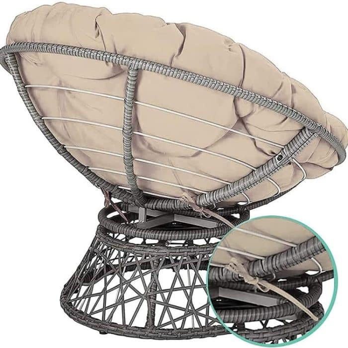 Multifunktionales rundes, verdicktes, weiches Hängematten-Wiegenkissen, 100x100cm, 110x110cm, 130x130cm – Bild 6