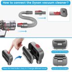 Für Dyson V7 V8 V10 V11 V15 Pet 3 In 1 Pflege Saugkopf Set, With Hose, Without Hose – Bild 5