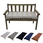 Outdoor-Bank, wasserdicht, Sonnenschutz, verdicktes, weiches Kissen, 100x50x8cm, 120x50x8cm, 150x50x8cm – Bild 2