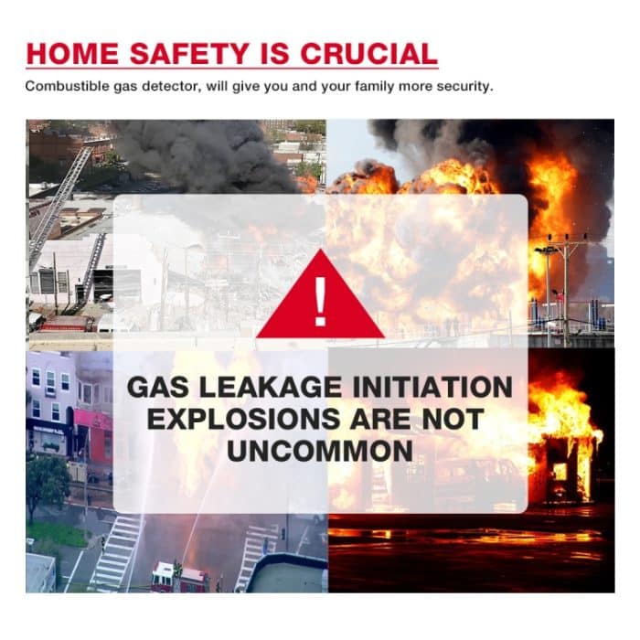 Tragbarer, wiederaufladbarer Gasdetektor HABOTEST – Bild 14