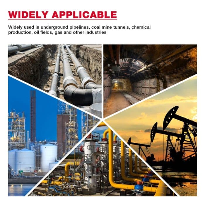 Tragbarer, wiederaufladbarer Gasdetektor HABOTEST – Bild 15