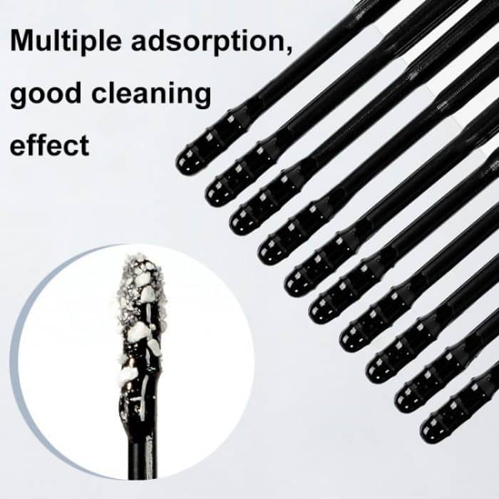 20 teile/schachtel Spirale Klebrige Ohr Reinigung Baumwolle Tupfer Einweg Ohr Reinigung Löffel – Bild 4