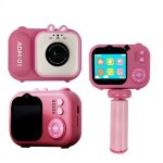 2,4 Zoll IPS-Bildschirm 48MP Dual Lens Kinder Digitalkamera Mini Videokamera, Without TF Card Pink Bunny, Without TF Card Blue Fox, With 32G TF Card Pink Bunny, With 32G TF Card Blue Fox, With 64G TF Card Pink Bunny, With 64G TF Card Blue Fox – Bild 2