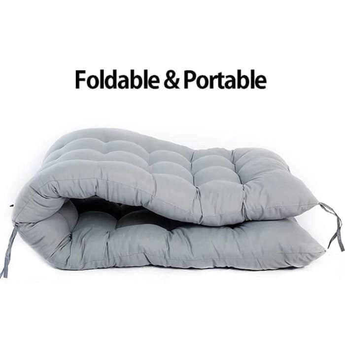 Verdickte, weiche Kissen für Liegestühle zu Hause, Kissen für Schaukelstühle im Garten, 125x48x8cm, 155x48x8cm, 175x48x8cm – Bild 3