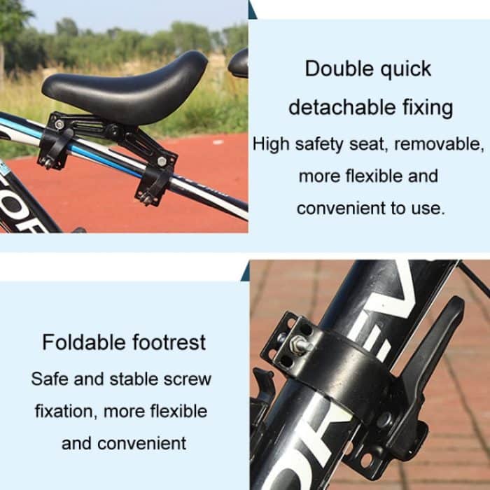 Fahrrad Front Montiert Kind Sitz Kit Mountainbike Baby Sicherheit Sitz, 3pcs /Set – Bild 5