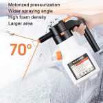 2L Autowaschanlage Elektrischer Schaumsprüher Wiederaufladbarer Druck PA Topf Elektrischer Booster Sprayer – Bild 4