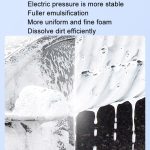 2L Autowaschanlage Elektrischer Schaumsprüher Wiederaufladbarer Druck PA Topf Elektrischer Booster Sprayer – Bild 7