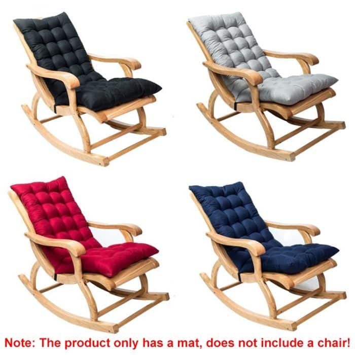 Home Soft Lounger Kissen Garten Stoff Rückenlehne Rattan Stuhl Kissen, 120x50x8cm – Bild 2