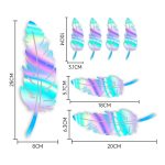 7 teile/satz Auto Feder Kratzer Aufkleber 3D Reflektierende Stoßstange Aufkleber – Bild 2