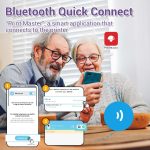 Phomemo D30 Thermo-Etikettendrucker, tragbares Bluetooth-Mini-Etikettendruckergerät, With 1 Roll Paper White, With 1 Roll Paper Black, With 1 Roll Paper Gray, With 3 Rolls Paper White, With 3 Rolls Paper Pink, With 3 Rolls Paper Green... – Bild 6