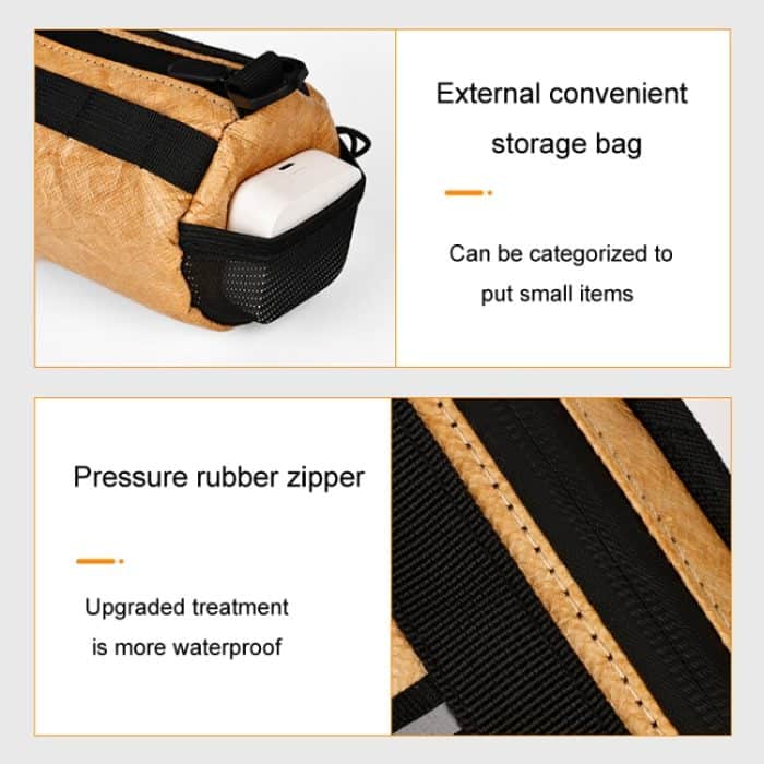 ESLNF Outdoor Große Kapazität Fahrrad Tasche Mountainbike Radfahren Wasserdichte Satchel – Bild 9