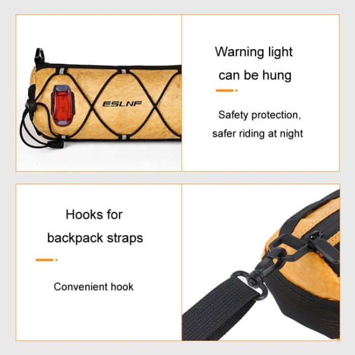 ESLNF Outdoor Große Kapazität Fahrrad Tasche Mountainbike Radfahren Wasserdichte Satchel – Bild 10