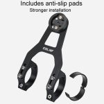 ESLNF Mountainbike Yardstick Ständer Lichter Basis Outdoor Reiten Edelstahl Ständer, Stand – Bild 4