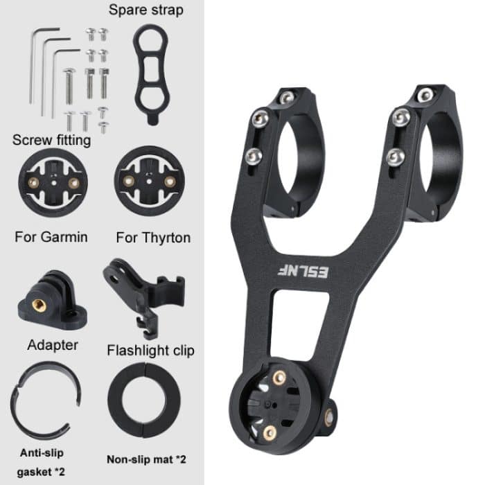 ESLNF Mountainbike Yardstick Ständer Lichter Basis Outdoor Reiten Edelstahl Ständer, Stand – Bild 8