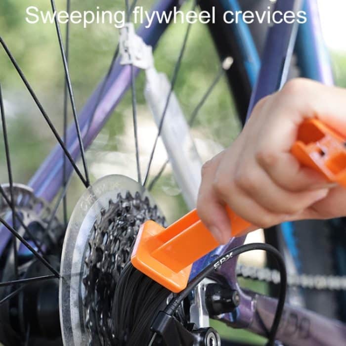 CYLION Fahrrad-Multifunktionskettenscheibe Mountainbike-Wartungswerkzeuge Zubehör, Brush, Set One, Set Two – Bild 4