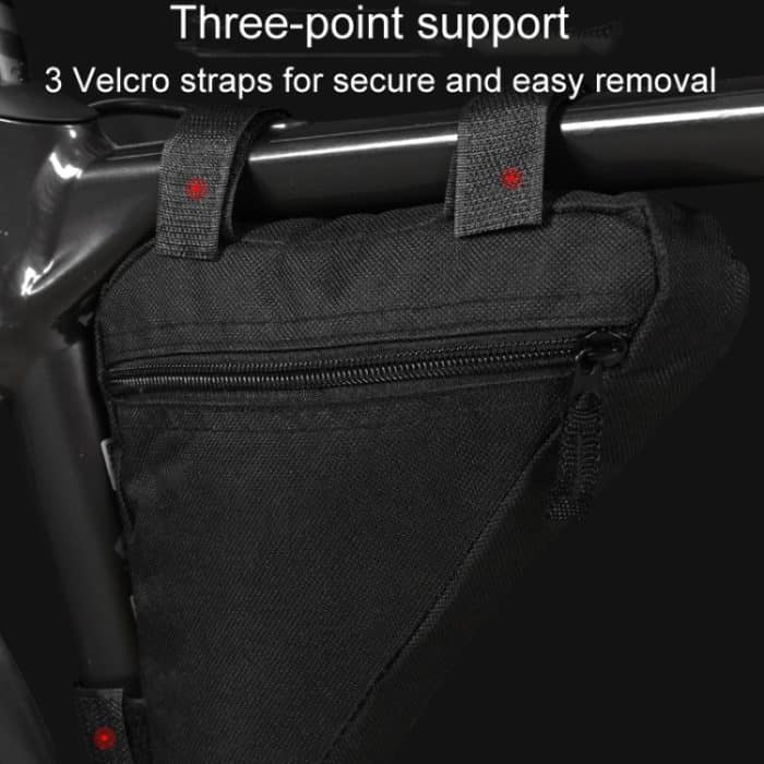 Große Kapazität Fahrrad Sattel Tasche Outdoor Reiten Dreieck – Bild 8