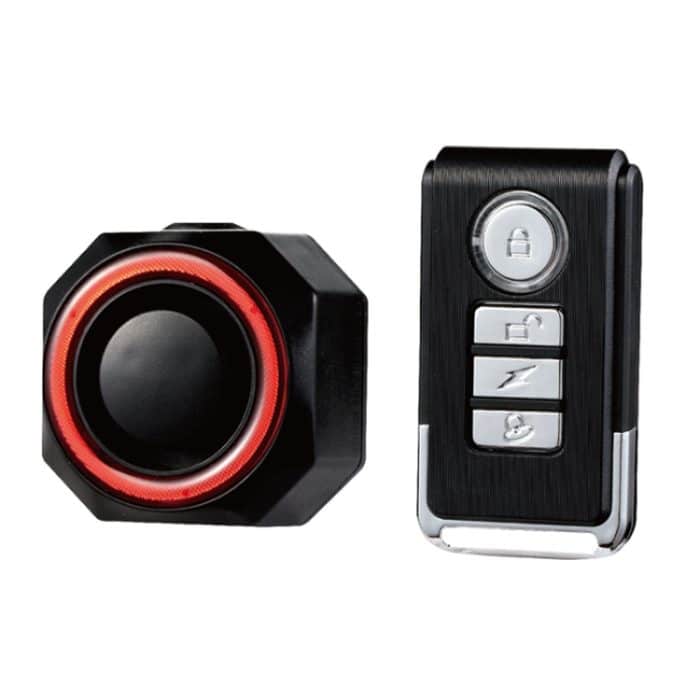 Fahrrad Smart Rücklicht Anti-Diebstahl-Alarm Bremse Warnlicht, WL03C Remote Control, WL03C Set + Silicone Remote Control, WL09C Remote Control – Bild 1