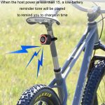 Fahrrad Smart Rücklicht Anti-Diebstahl-Alarm Bremse Warnlicht, WL03C Remote Control, WL03C Set + Silicone Remote Control, WL09C Remote Control – Bild 4