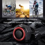 Fahrrad Smart Rücklicht Anti-Diebstahl-Alarm Bremse Warnlicht, WL03C Remote Control, WL03C Set + Silicone Remote Control, WL09C Remote Control – Bild 5