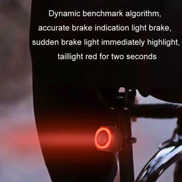 Fahrrad Smart Rücklicht Anti-Diebstahl-Alarm Bremse Warnlicht, WL03C Remote Control, WL03C Set + Silicone Remote Control, WL09C Remote Control – Bild 7