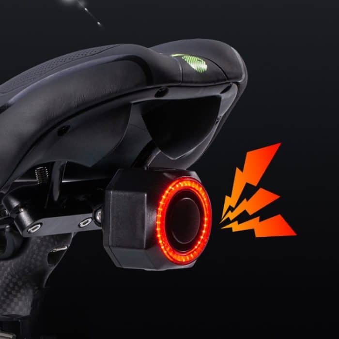 Fahrrad Smart Rücklicht Anti-Diebstahl-Alarm Bremse Warnlicht, WL03C Remote Control, WL03C Set + Silicone Remote Control, WL09C Remote Control – Bild 10