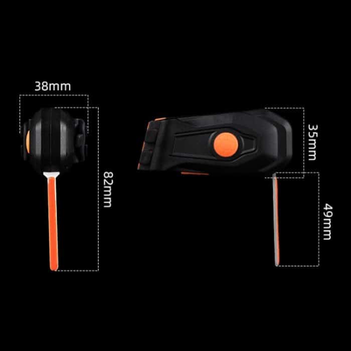 Fahrrad fließende Warnung Rücklicht Mountainbike Nacht Reiten Sicherheit Anzeige Licht – Bild 3