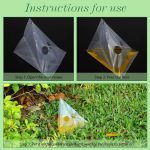20 teile/paket Schnecke Schnecke Falle Tasche Garten Gemüse Grundstück Falle Transparent Kunststoff Tasche – Bild 6