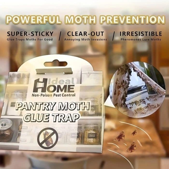 Mottenfänger Insektenfalle Sticker – Bild 4