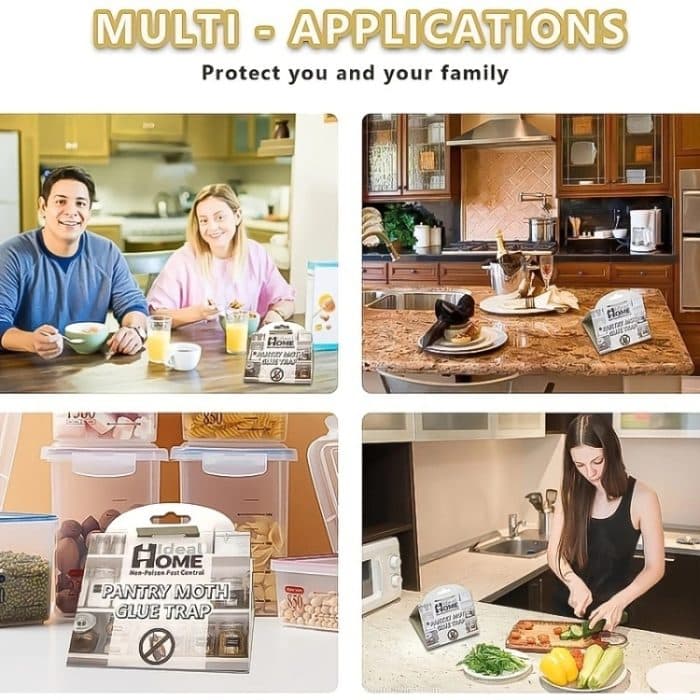 Mottenfänger Insektenfalle Sticker – Bild 5