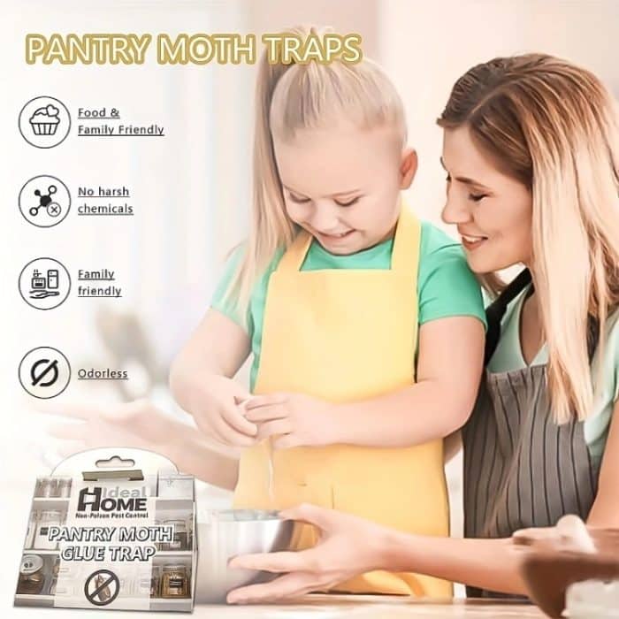Mottenfänger Insektenfalle Sticker – Bild 6