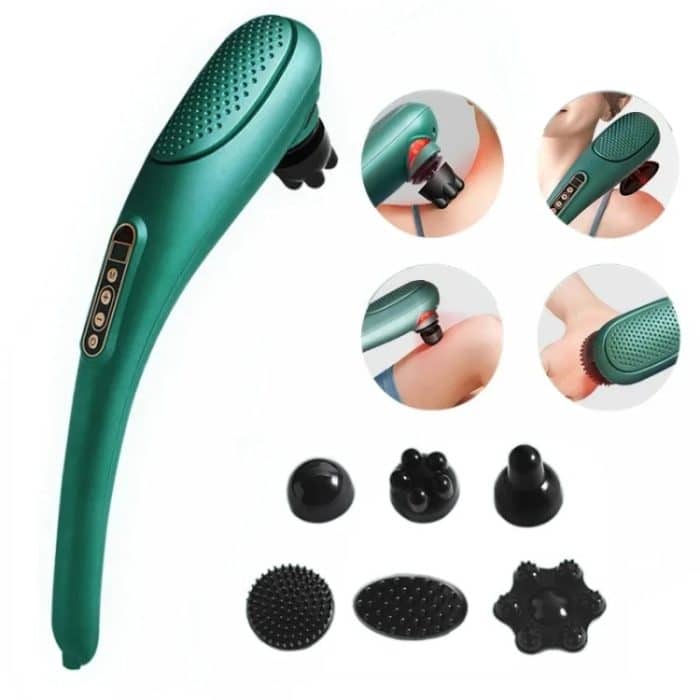 TBD0605012101A.jpg 6 In 1 Handheld Körper Massager 15 Modi Heizung Vibration Massage Stick – Bild 1