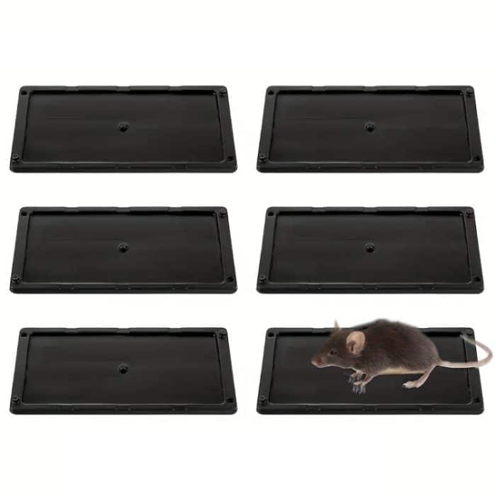 TBD06050125.jpg 6 teile/satz Kunststoff Klebrige Maus Bord Ratte-töten Aufkleber – Bild 1