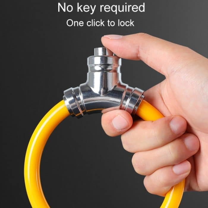 Mountainbike-Kabelschloss Outdoor-Radfahren Wasserdichtes Diebstahlsicherungsschloss – Bild 6