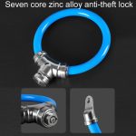 Mountainbike-Kabelschloss Outdoor-Radfahren Wasserdichtes Diebstahlsicherungsschloss – Bild 7