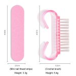 Nail Art Tools Set Nagelmalerei Stift Punktierstift Feilenstreifen Strass Schmetterling Pailletten Schmuck Set – Bild 7