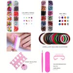 USB Plug-in Muschel Nagellampe Mini UV Lichttherapie Lampe Nagelpolierer Stick Diamanten Werkzeug Set – Bild 5