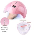USB Plug-in Muschel Nagellampe Mini UV Lichttherapie Lampe Nagelpolierer Stick Diamanten Werkzeug Set – Bild 7
