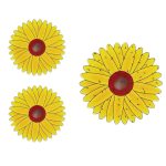 3 stücke Fly Aufkleber Fenster Fallen Insektizid Papier Klebrige Insekten Fallen