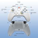 EasySMX X05 Wireless Gamepad Hall RGB Effekt Controller für PC / Telefon / Switch / Steam Deck – Bild 14