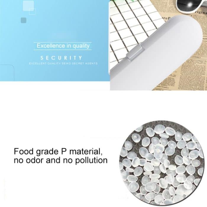 3 PCS Universal Sonic Elektrische Zahnbürste Reise Tragbare Lagerung Box, Blue, Pink, Black – Bild 5