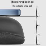 ESLNF Mountainbike Sattelbezug Radfahren Stoßdämpfende Sattelausrüstung, Round Logo, Honeycomb – Bild 6