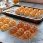 Einseitige Halloween-Silikonform mit 6 Totenköpfen, 6 Skulls – Bild 3