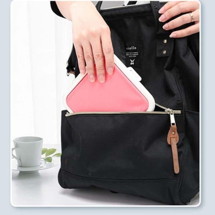 Sandwich Brot Frischhalte-Aufbewahrungsbox Silikon Tragbare Take-out Lunchbox – Bild 7