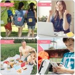 Sandwich Brot Frischhalte-Aufbewahrungsbox Silikon Tragbare Take-out Lunchbox – Bild 8