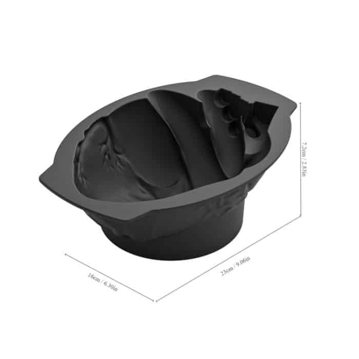 Halloween Herzform Backform Silikonform, Heart – Bild 5