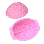 Halloween Gehirn Form Backen Silikon Form Schokolade Kuchen Behälter, Brain – Bild 2