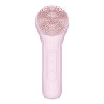 Sonic Wasserdichte Gesichtsreinigungsbürste Wiederaufladbarer Gesichtswäscher mit heißer Kompresse